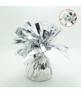 6Oz Silver Foil Wrapped Balloon Weight
