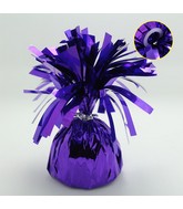 6 oz Purple Foil Wrapped Balloon Weight