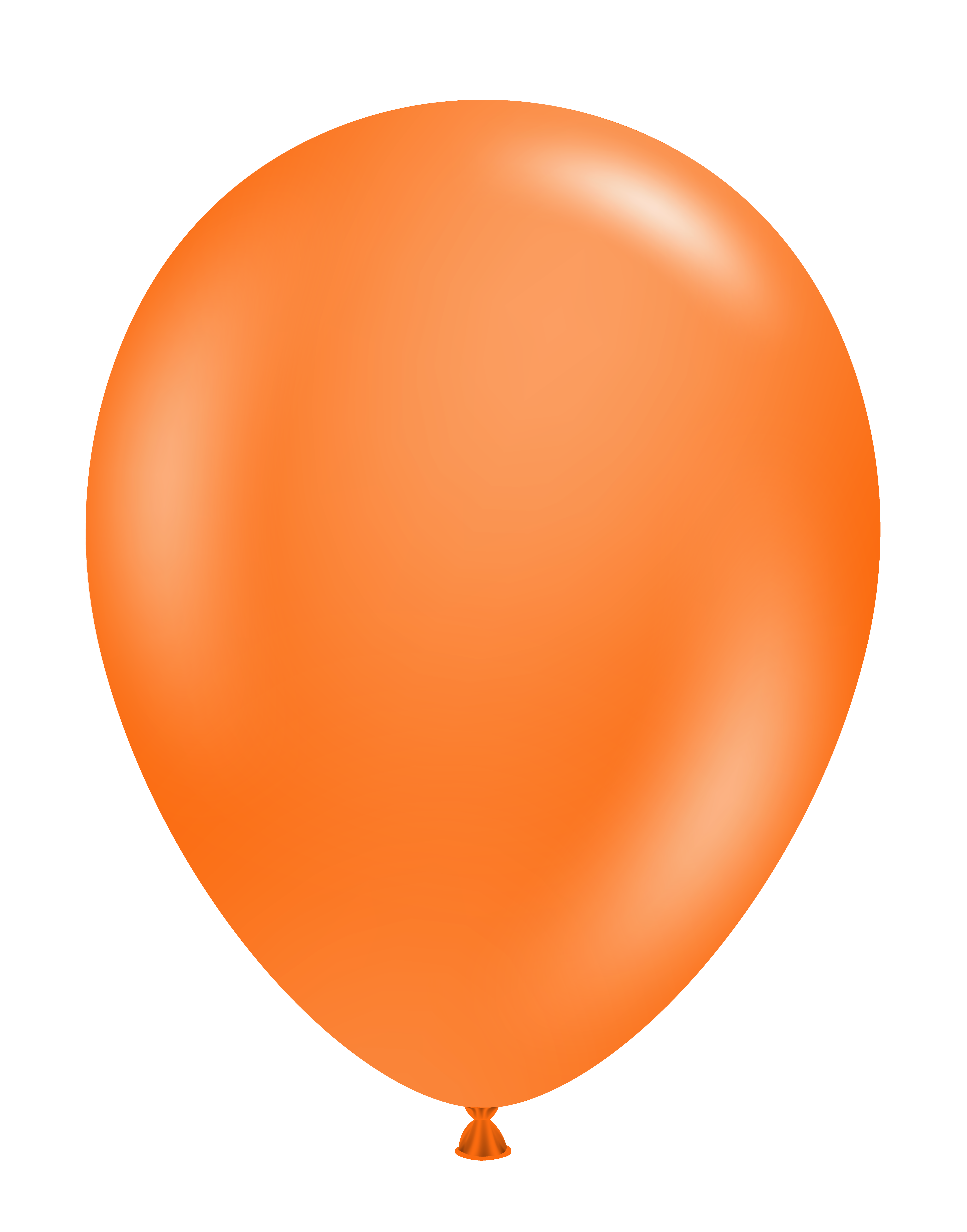 5 Inch Tuftex Latex Balloons (50 Per Bag) Orange