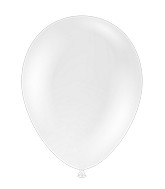 24" Crystal Clear Latex Balloons 5 Count Brand Tuftex