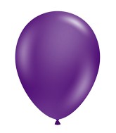 17" Crystal Purple Tuftex Latex Balloons (50 Per Bag)