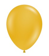 24" Mustard Tuftex Latex Balloons (3 Per Bag)