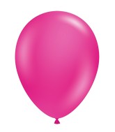 11" Hot Pink Tuftex Latex Balloons 100 Per Bag