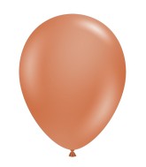 24" Burnt Orange Tuftex Latex Balloons (3 Per Bag)