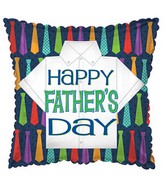 Happy Father's Day Baseball 18″ Balloon – Instaballoons