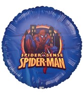 18" Single Sided Spiderman Foil Balloon
