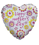 18" Happy Mother's Day Foil Balloon