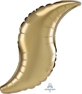 28" Gold Sateen Curve Foil Balloon
