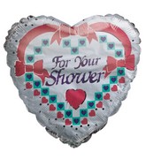 9" Airfill Only For Your Shower Foil Balloon