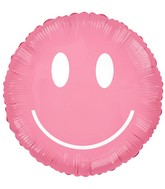 30" Rosy Smile Pink Foil Balloon