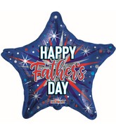 Happy Father's Day Baseball 18″ Balloon