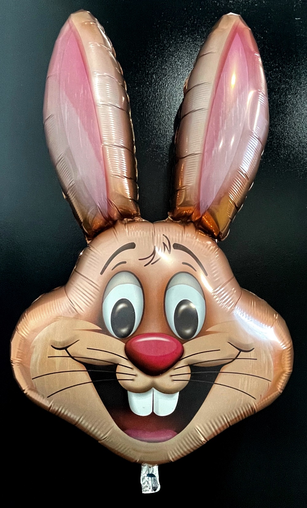39" Copper Bunny Head Foil Balloon