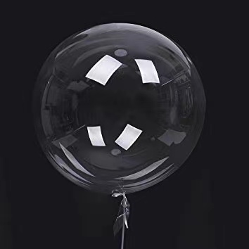 10" Bobo Balloon Pre Stretched Unprinted (5 Pieces Per Bag)