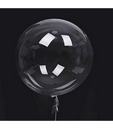 18" Bobo Balloon Pre Stretched Unprinted (10 Pieces Per Bag)