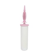 Dual-Action Balloon Hand Pump Color White