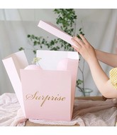 20" Pink "Surprise" Box With Ribbon (Pickup Only-Cannot be Shipped)