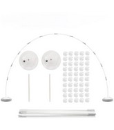 9.8 ft Arch Balloon Stand with 5 KG Water Base Capacity