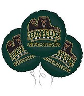 18" Baylor Bears Foil Balloon