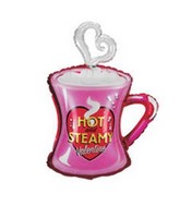 28" Hot and Steamy Valentine's Day Foil Balloon