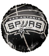 18" San Antonio Spurs Foil Balloon