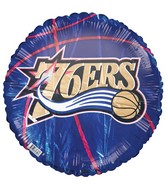 18" NBA Basketball Philadelphia 76ers Balloon