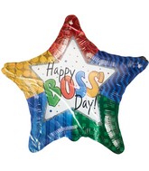 18" Happy Boss' Day Foil Balloon