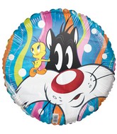 18" Single Sided Looney Tunes Foil Balloon