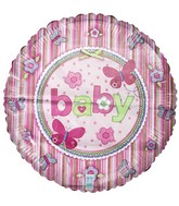 18" Baby Girl Pink Carter Foil Balloons