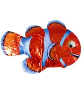35" Clown Fish Mylar Balloon