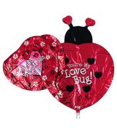 Bouquet Love Bug Mylar Balloon