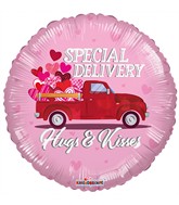 9" Airfill Only Special Delivery Foil Balloon