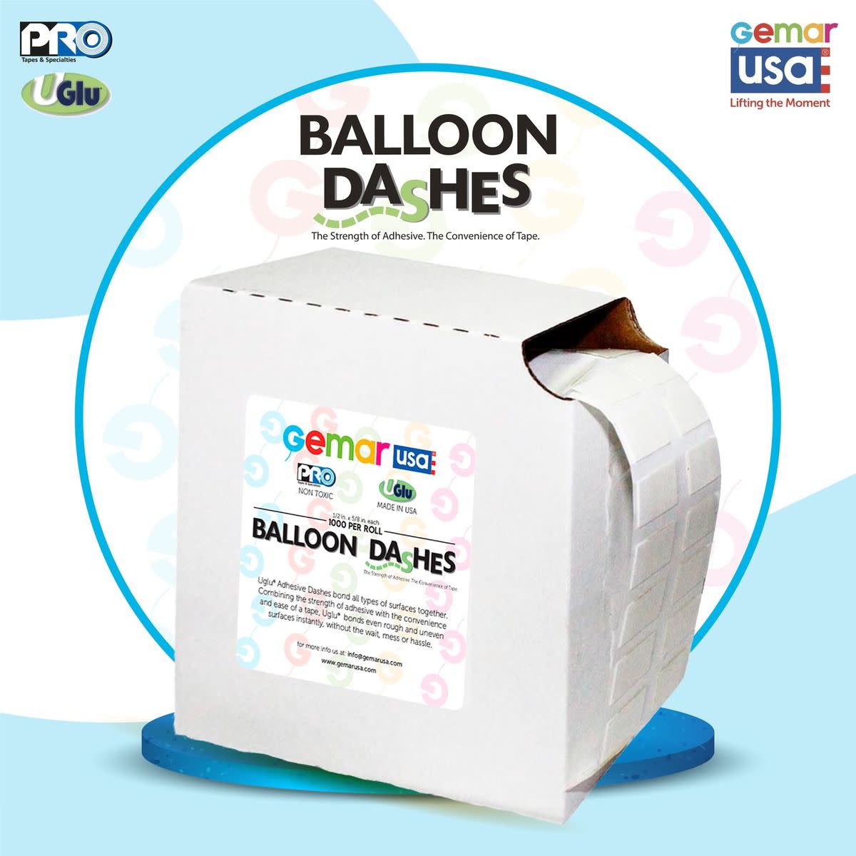https://cdn.bargainballoons.com/products/2022-Bargain-Balloons/June-Balloons/G026064-gemar-balloons-160-dashes-protape-uglu-balloons.jpeg