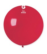 31" Gemar Latex Balloons (Pack of 1) Giant Balloon Red