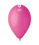 12" Gemar Latex Balloons (Bag of 50) Standard Fuchsia