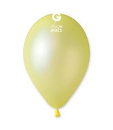 12" Gemar Latex Balloons (Bag of 50) Neon Balloons Neon Yellow