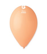 12" Gemar Latex Balloons (Bag of 50) Standard Peach
