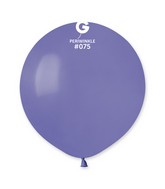 19" Gemar Latex Balloons (Bag of 25) Standard Periwinkle