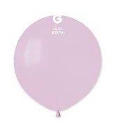 19" Gemar Latex Balloons (Bag of 25) Standard Lilac