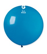 31" Gemar Latex Balloons (Pack of 1) Giant Balloon Blue