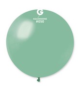 31" Gemar Latex Balloons (Pack of 1) Giant Balloon Aquamarine