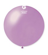 31" Gemar Latex Balloons (Pack of 1) Giant Metallic Lavender