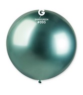 31" Gemar Latex Balloons (Pack of 1) Shiny Green