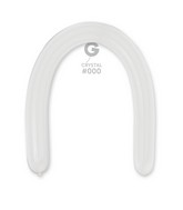 360G Gemar Latex Balloons (Bag of 50) Modelling/Twisting Crystal Clear
