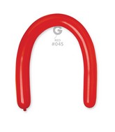 360G Gemar Latex Balloons (Bag of 50) Modelling/Twisting Red