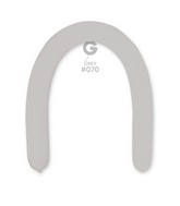 360G Gemar Latex Balloons (Bag of 50) Modelling/Twisting Grey