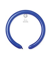 260G Gemar Latex Balloons (Bag of 50) Modelling/Twisting Royal Blue