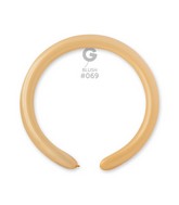 260G Gemar Latex Balloons (Bag of 50) Modelling/Twisting Blush