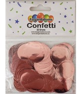 Balloon Confetti Dots 22 Grams Foil Rose Gold 2.5CM-Round