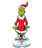59" Christmas Grinch Airloonz Consumer Inflatable Foil Balloon