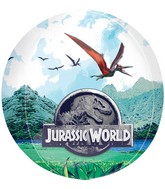 16" Jurassic World Orbz Foil Balloon